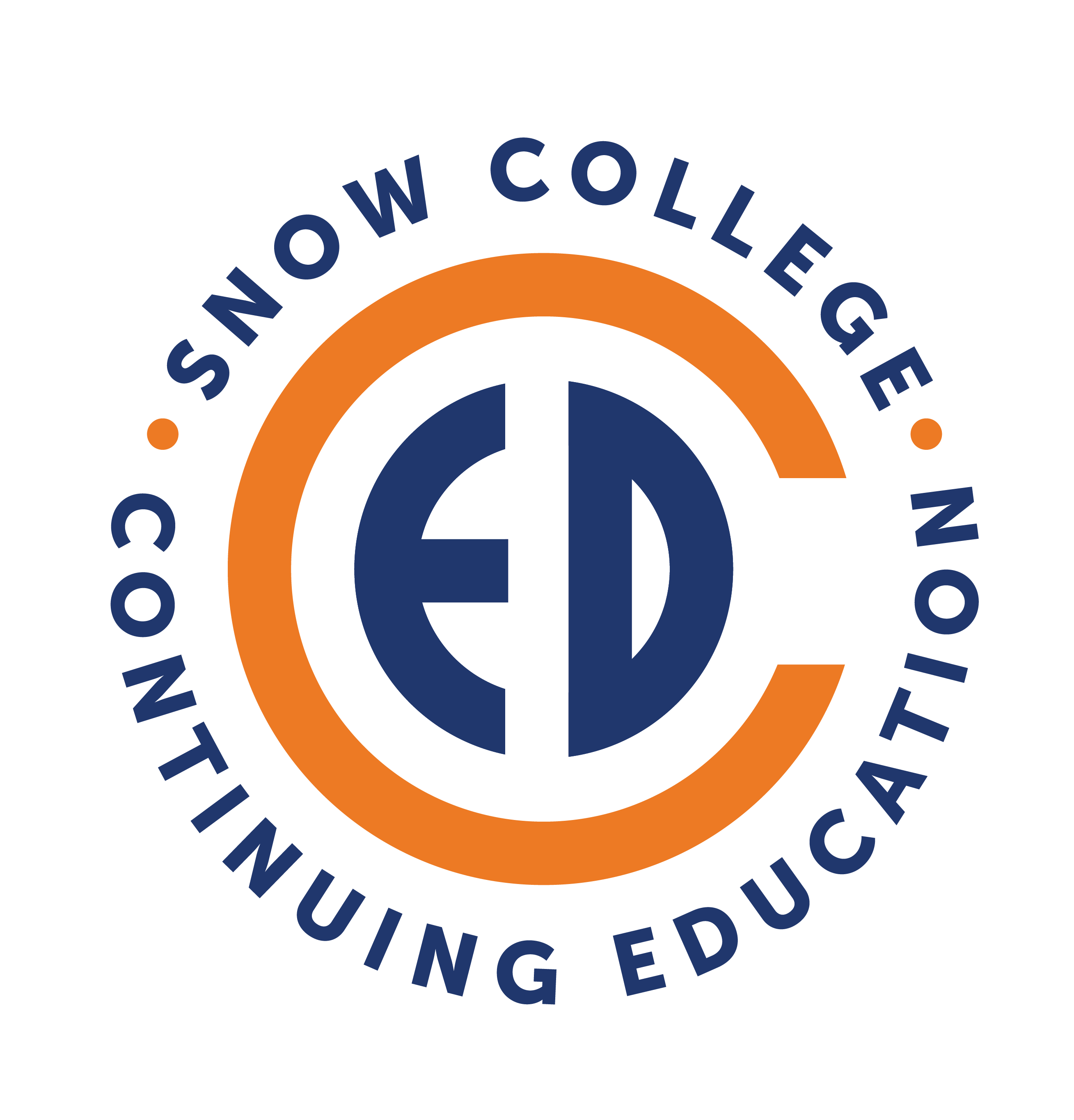 Continuing Ed round logo