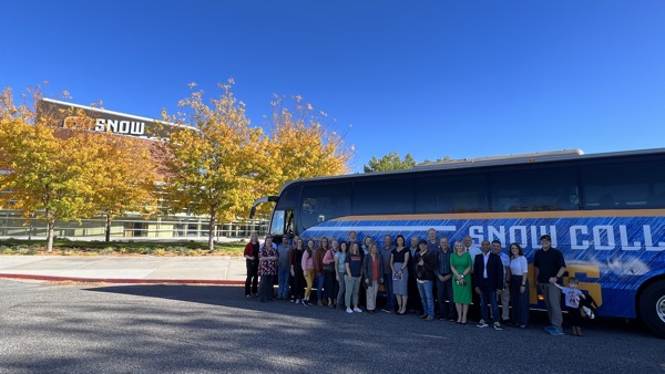 Ephraim employees visit the Richfield campus