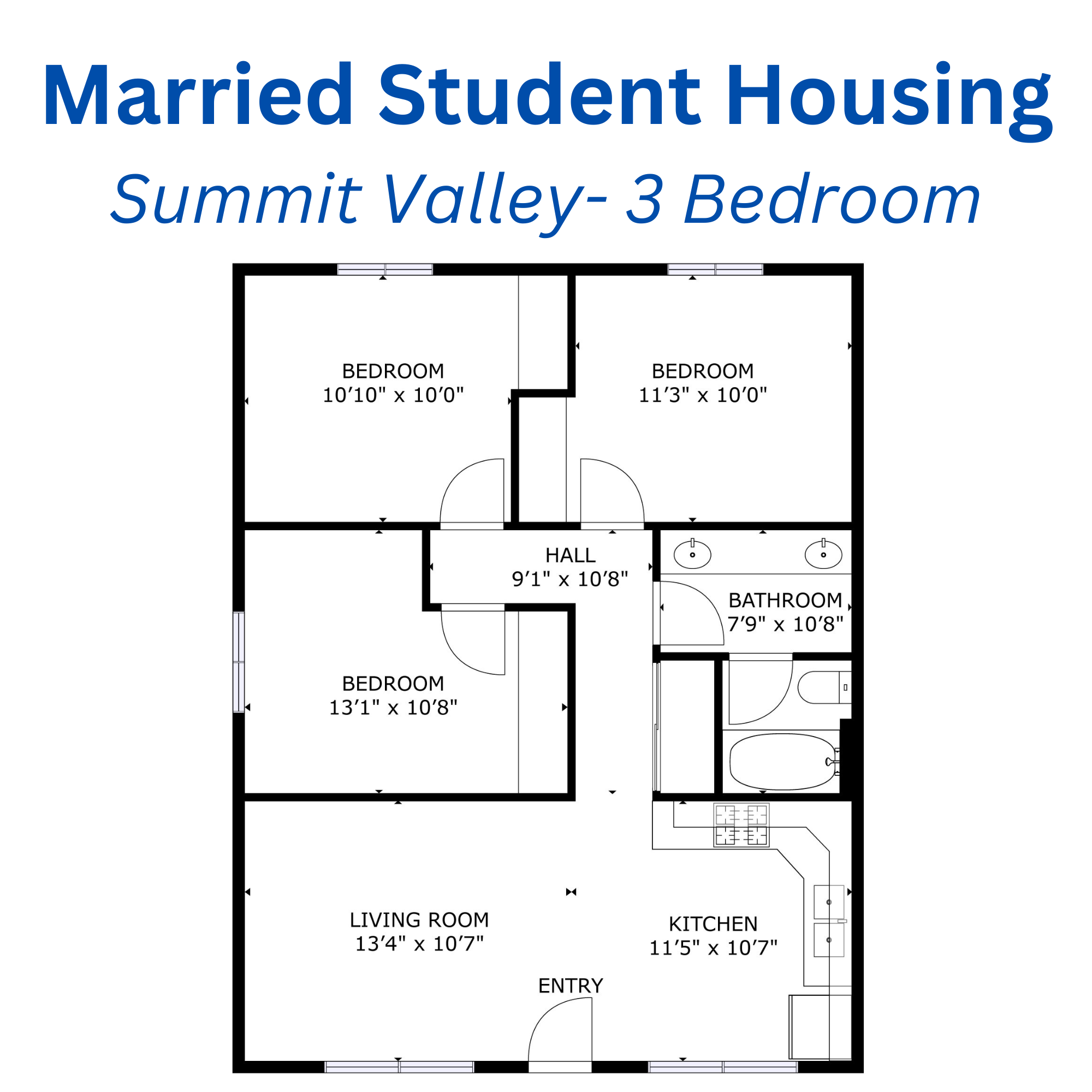 Summit Valley 3-bed